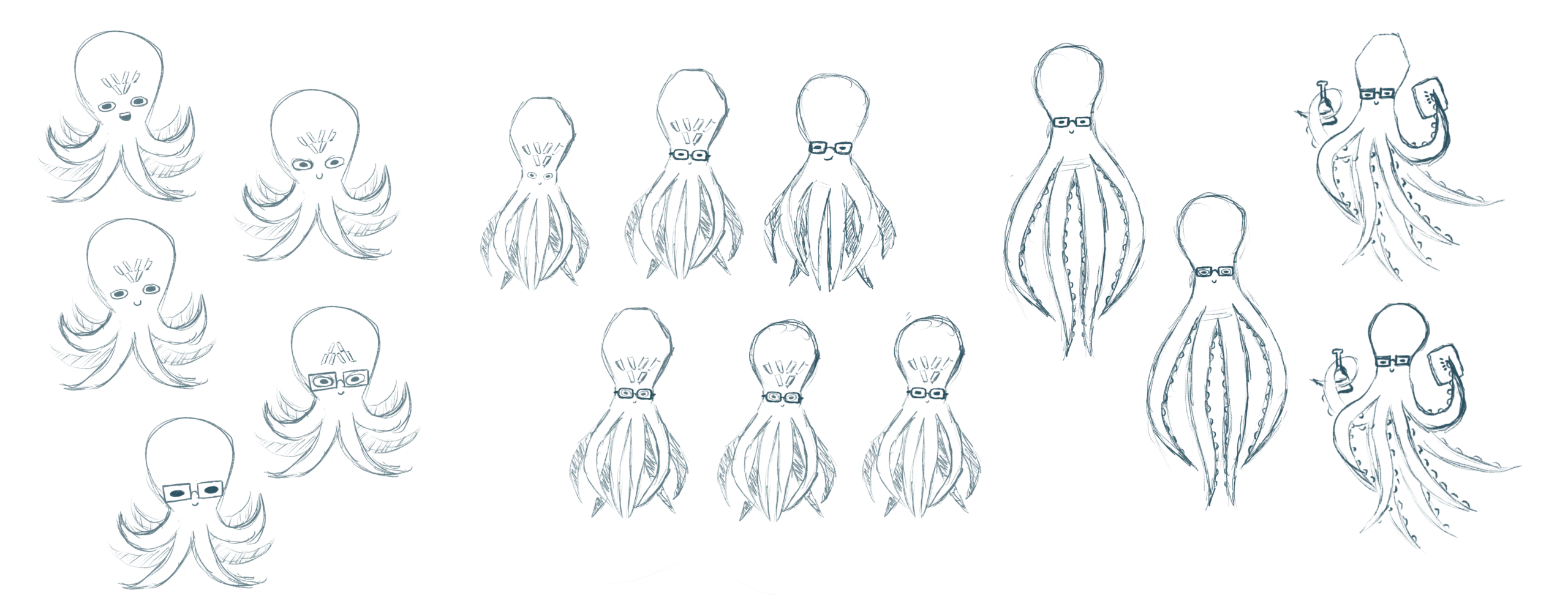 240724_Qruise_Mascot-sketches